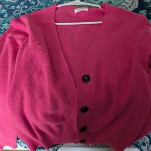 Zenana Outfitters Pink Women's Cardigan